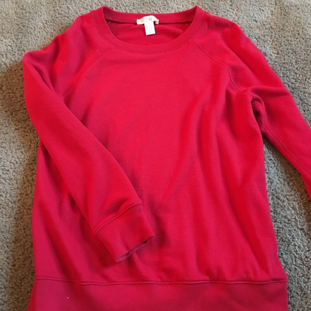 Red sweater